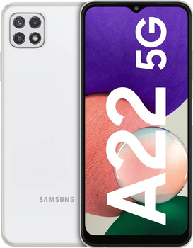 Samsung Galaxy A22 5G 4/64GB NFC | SM-A226B/DS | Biały | Stan: Dobry