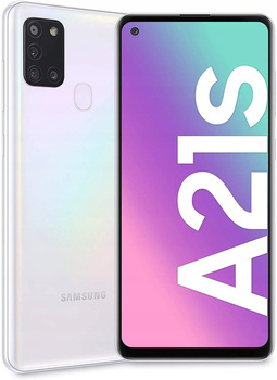 Samsung Galaxy A21s 3/32GB LTE | A217F/DS | Biały | Stan: Bardzo dobry