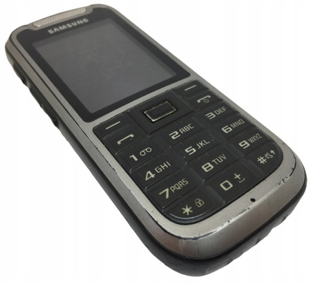 Telefon komórkowy Samsung GT-C3350 Xcover 2 Szary IP67 | Stan: Dobry
