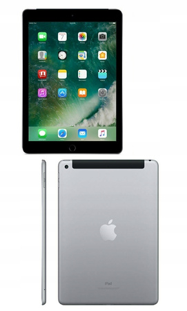 Tablet Apple iPad 5 32GB Wi-Fi + Cellular A1823 Szary | Stan: Dostateczny