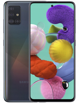 Samsung Galaxy A71 6/128GB 6.70" LTE | SM-A715F/DS | Czarny | Stan: Idealny