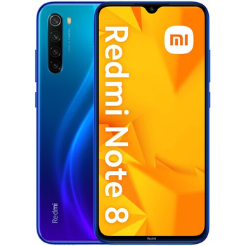 Smartfon Xiaomi Redmi Note 8 4/64GB LTE 6,3" Niebieski | Stan: Bardzo dobry