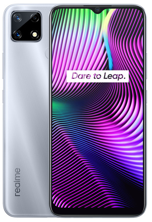 Smartfon Realme 7I RMX2193 4/64GB Srebrny | Stan: Bardzo dobry