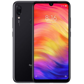 Smartfon Xiaomi Redmi Note 7 4/64GB 4G Dual SIM 6,3" Czarny | Nowy