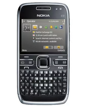 Nokia E72-1 Mobile Phone | Symbian | Black | Condition: Good