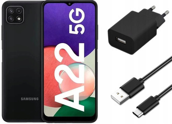 Samsung Galaxy A22 4/64GB 5G | SM-A226B/DSN | Czarny | PR