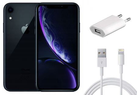 Smartfon Apple iPhone XR 64GB Czarny | AKCESORIA | Stan: Dobry