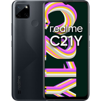 Realme C21Y 4/64GB 6.5" | RMX3263 | Black | Condition: Good