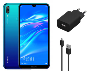 Smartfon Huawei Y7 Prime 2019 3/32GB LTE DUB-LX Niebieski | Stan: Idealny