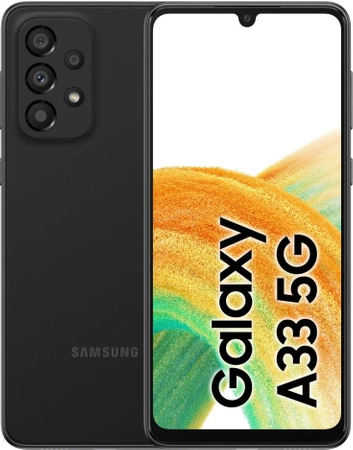 Samsung Galaxy A33 6/128GB 5G | A336/DSN | Czarny | Stan: Bardzo dobry