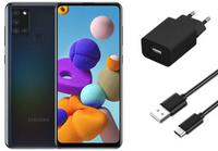 Samsung Galaxy A21s 3/32GB LTE 60Hz | SM-A217F/DS | Czarny | Stan: Dobry