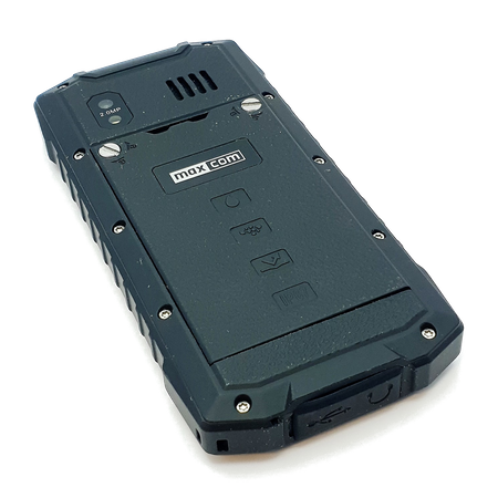 Maxcom MM916 Strong IP67 Armored Phone Dual SIM | Black | Condition: Perfect