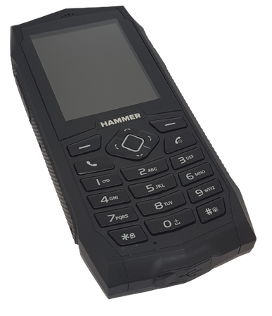 Pancerny telefon komórkowy MyPhone Hammer 3 Czarny | Stan: Bardzo dobry