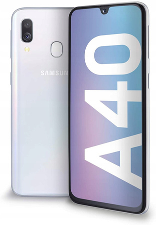Samsung Galaxy A40 4/64GB LTE AMOLED | SM-A405FN/DS | Biały | Stan: Dobry
