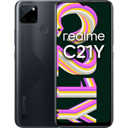 Realme C21Y 4/64GB 6.5" | RMX3263 | Czarny | Stan: Dobry