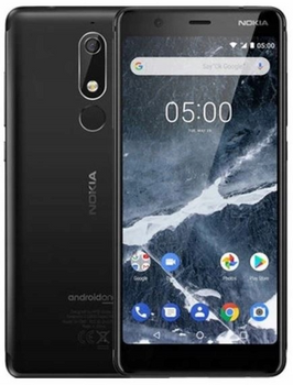 Nokia 5.1 2/16 Dual Sim LTE | TA-1075 | Czarny | Stan: Bardzo dobry