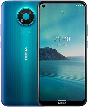 Nokia 3.4 3/32GB 60Hz Dual Sim LTE | TA-1283 | Niebieski | Stan: Dobry