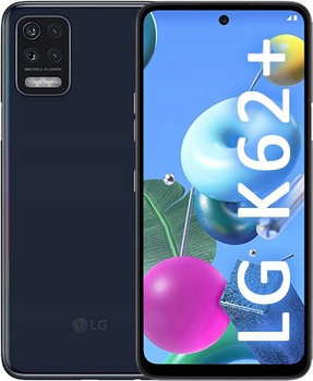 Smartfon LG K62+ 6/128GB LTE LM-K526EMW Czarny  | Stan: Bardzo dobry