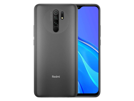 Smartfon Xiaomi Redmi 9 4/64 GB LTE 6,53" M2004J19AG Szary| Stan: Idealny