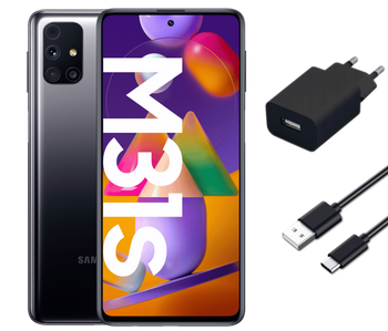 Samsung Galaxy M31s 6/128GB | M317F/DSN Czarny | Stan: Bardzo dobry