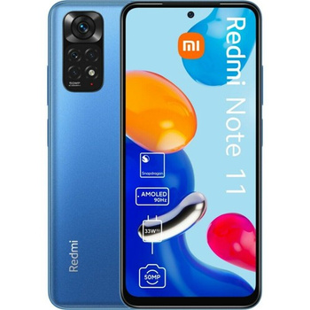 Smartfon Xiaomi Redmi Note 11 4/128GB 4G Niebieski | Stan: Bardzo dobry