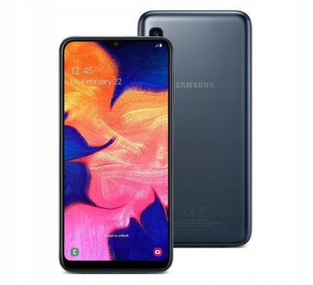 Samsung Galaxy A10 2/32GB LTE | SM-A105FN/DS | Czarny | Stan: Bardzo dobry