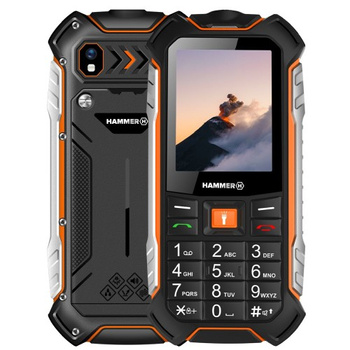 Telefon komórkowy myPhone Hammer Boost LTE Pomarańczowy | Stan: Dobry