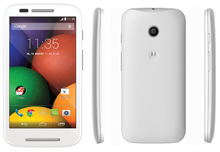 Motorola Moto E XT1021 White smartphone | Condition: Fair