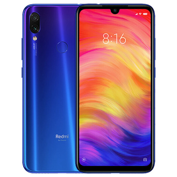 Smartfon Xiaomi Redmi Note 7 4/128GB 6,3" LTE Niebieski | Stan: Dobry
