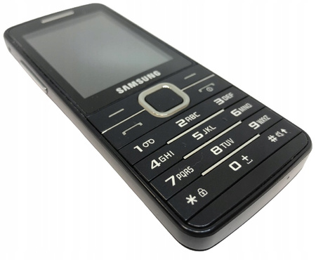 Samsung S5611 Utopia Black cell phone | Condition: Fair