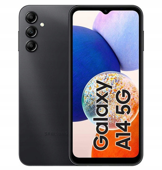 Smartfon Samsung Galaxy A14 SM-A146P/DSN 5G 4/64 GB Czarny | Stan: Dobry