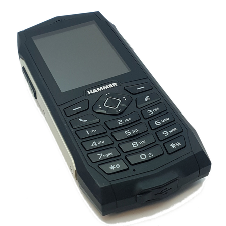 Armored cell phone MyPhone Hammer 3+ Silver | Condition: Perfect