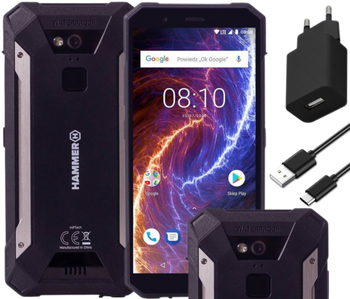 Hammer Energy 18x9 3/32GB Dual Sim LTE IP68 | Czarny | Stan: Idealny