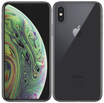 Smartfon Apple iPhone XS 64GB Czarny | Stan: Idealny