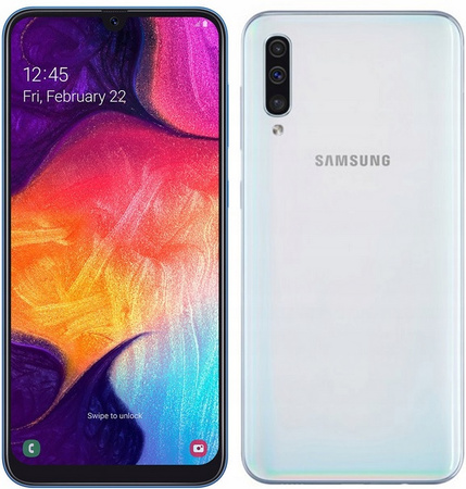 Samsung Galaxy A50 4/128GB LTE | SM-A505FN/DS | White | Condition: Very Good