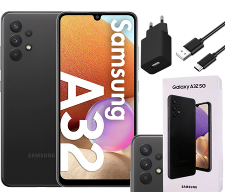 Samsung Galaxy A32 4/64GB 6.4" 5G | SM-A326B/DS | Czarny | Nowy