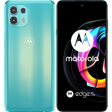 Smartfon Motorola Edge 20 Lite 6/128GB XT2139-1 Zielony Stan: Bardzo dobry