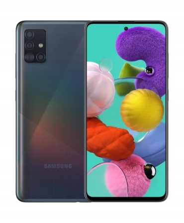 Samsung Galaxy A51 4/128GB LTE | A515F/DS | Czarny | Stan: Dostateczny
