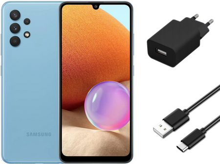 Samsung Galaxy A32 4/64GB 6.4" 5G | SM-A326B/DS | Niebieski | Stan: Dobry
