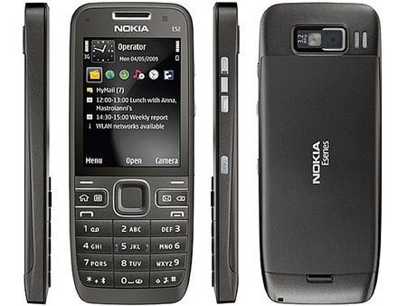 Nokia E52-1 cell phone | Black | Condition: Perfect