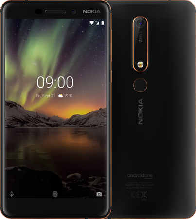 Nokia 6.1 3/32GB Dual Sim LTE | TA-1043 | Czarny | Stan: Dobry