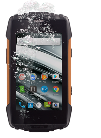 MyPhone Hammer Iron 2 Orange smartphone | Condition: Good