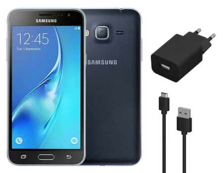 Samsung Galaxy J3 2016 LTE Dual Sim | SM-J320FN/DS | Czarny | Stan: Idealny