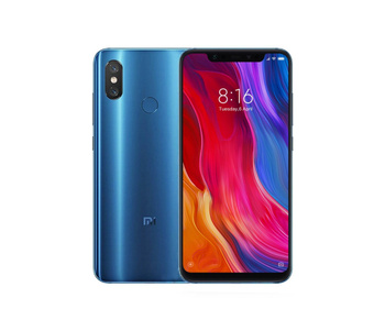 Smartfon Xiaomi Mi 8 6/128GB LTE 6,21" M1803E1A Niebieski | Stan: Dobry