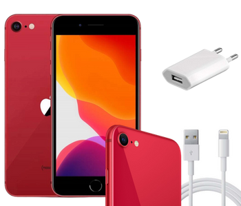 Smartfon Apple iPhone SE 2020 128GB Czerwony | Stan: Bardzo dobry