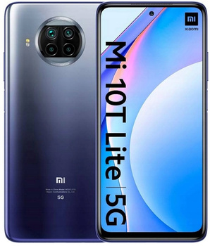 Smartfon Xiaomi Mi 10T Lite 5G 6/128GB Niebieski | Stan: Bardzo dobry