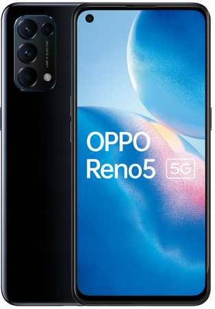 Oppo Reno 5 8/128GB 5G 6.43" 90Hz Smartphone Black | Condition: Very Good
