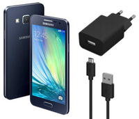Samsung Galaxy A3 LTE | SM-A300FU | Black | Condition: Perfect