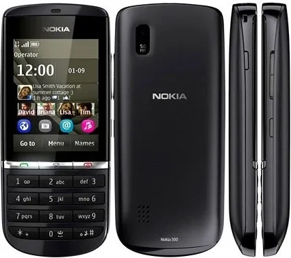 Telefon komórkowy Nokia 300 3G 2,4" Bluetooth Czarny | Stan: Dostateczny