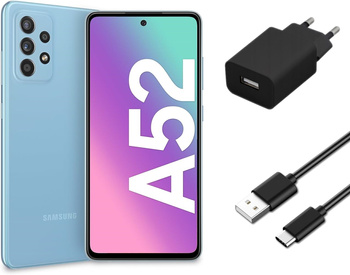 Smartfon Samsung Galaxy A52 6/128GB LTE A525F/DS Niebieski | Stan: Dobry